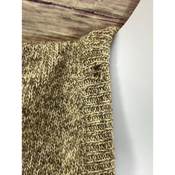 Outward Bound Brown Wool Blend Vest Men's Medium Fishing USA Made Bird emblem - Picture 9 of 11